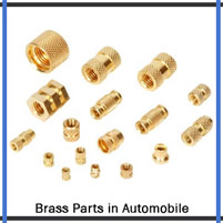 Brass Parts in Automobile Supplier